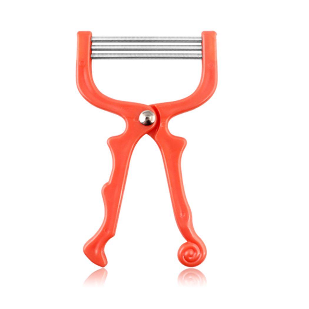 Safety Facial Hair Remover Tool Spring Thread Depilator Hair Epilator Roller Spring Threading Stick