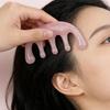 1pc Five-Tooth Scalp Massager Comb Portable Meridian Massage Tool Head Relaxation Comb for Home Use