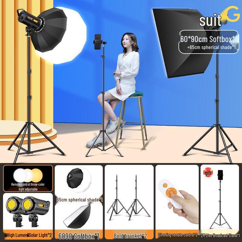 Professional LED Fill Light for Streamers and Indoor Photography