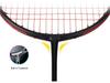 Racchetta da Badminton Chishengdi VT-ZF5U 72g Multicolore Offensiva - Full Carbon, Finitura Opaca, Incordata, Super Leggera per Allenamento