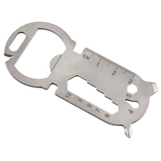 Outdoor Tool Card Portable Bottle Outdoor Tool Steel High Hardness Opener Stainless Card for Outdoor
