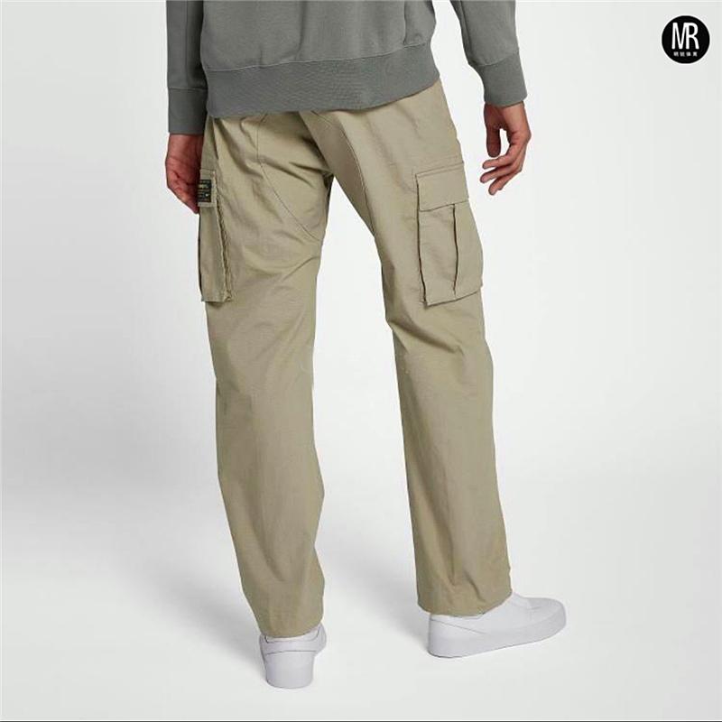 Nike Multi-Pocket Loose Cargo Pants Men Bottoms Khaki 916102-235