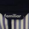 Familiar Stainless collar coat L Navy Kid's Used