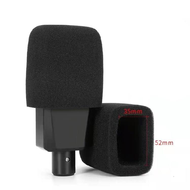 Strong Microphone Cover Thick Microphone Wind Defender Screen Sponge Windscreen Upgrades for Wind & Sound Reduction