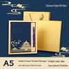 Custom Guochao A5 Chinese Style Business Notebook Gift Set with Logo Printing Capability