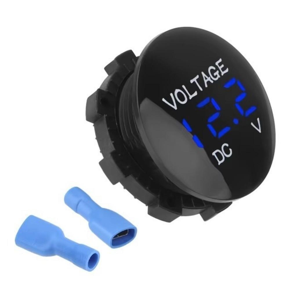 Waterproof Vehicle Voltmeter Tester DC 12V-24V Car Motorcycle Voltmete  Motorcycle Use