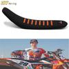 Motorcycle Seat Cushion Dirt Pit Bike Diamond Pattern Non-slip Seat Saddles For KTM EXC/SXF/XC 125 250 300 450