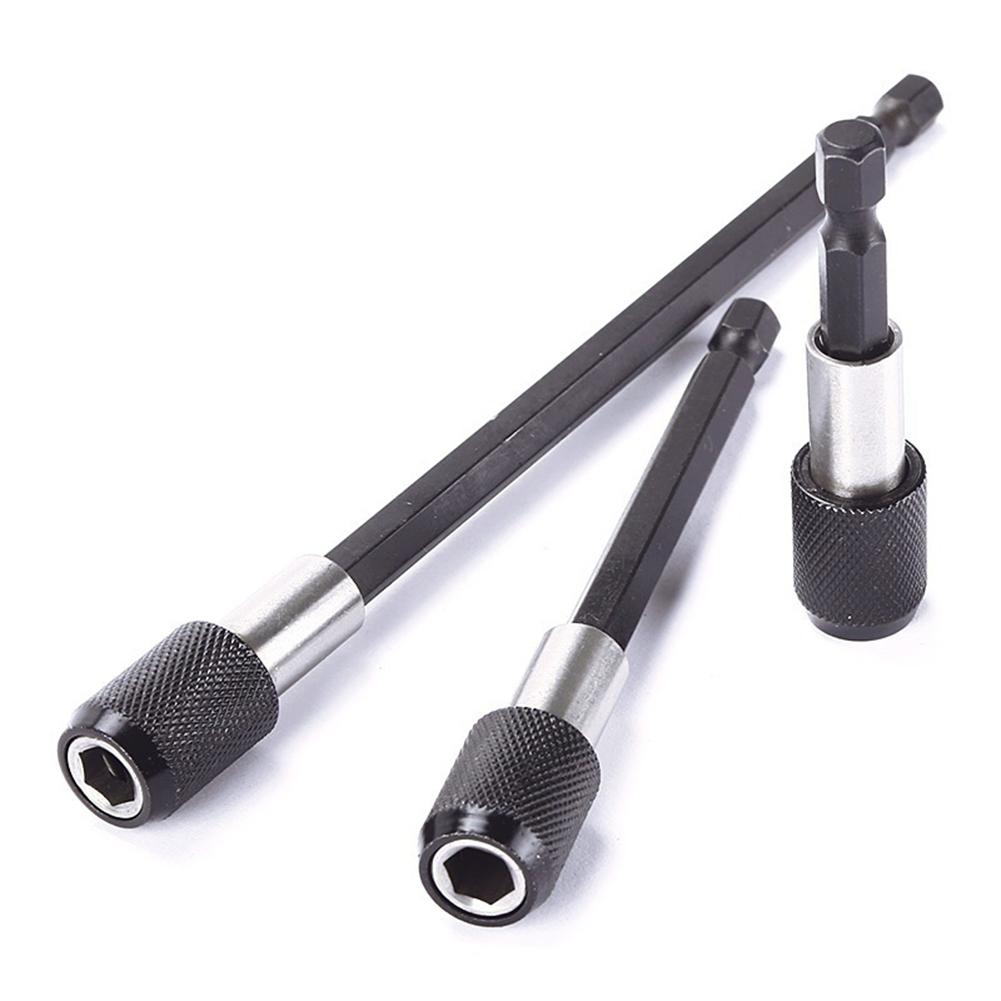 60/100/150mm 1/4 Quick Release Hex Shank Electric Drill Screwdriver Bit Holder