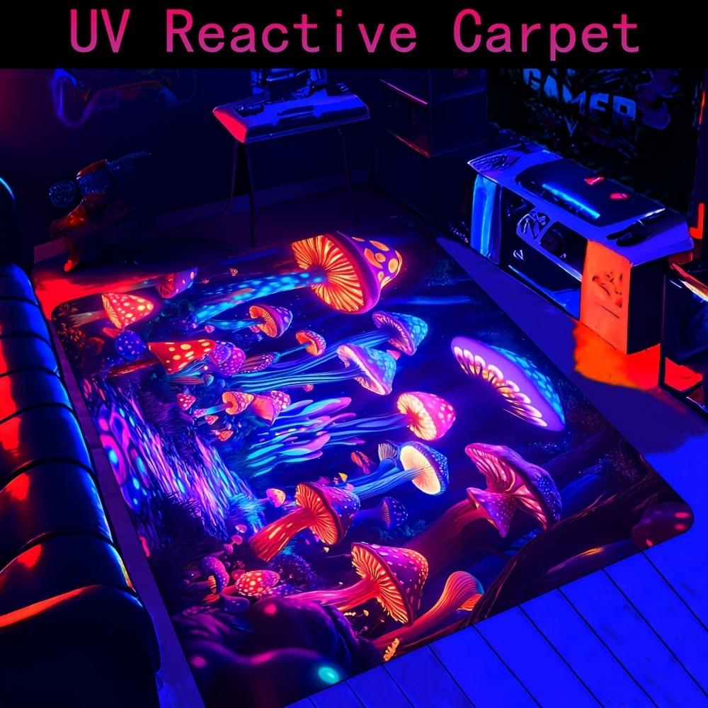 1 ks Houbový Dekor Kuchyňské Rohožky Protiskluzové Domácí Rohožky ke Dveřím Pop Design Koupelnové Rohožky Koupelnový Kobereček pro Domácí Umyvadlo Prádelna Dekor