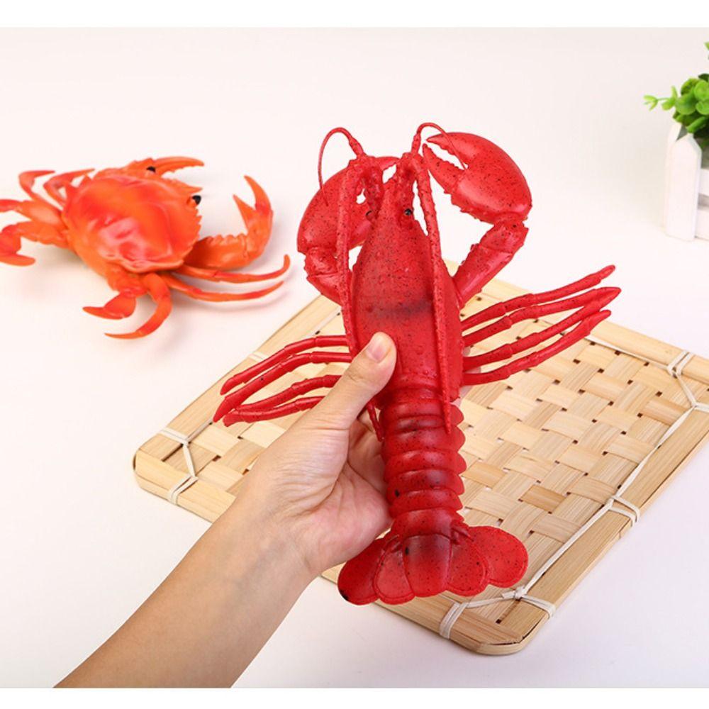 Simulated Toys Simulated Crab Toy Lobster Simulated Lobster Toy  Lobster Model Decor