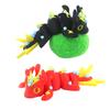 3D Printed Lightning Dragon, With Movable Joints, Collecting And Displaying Art Pieces, And Complex Designed Dragon Toys