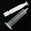 10 Pcs Disposable Plastic 5ml Injector Syringe No Needle for Lab Nutrient Measuring Small Pet Food Feeder (Without needle)