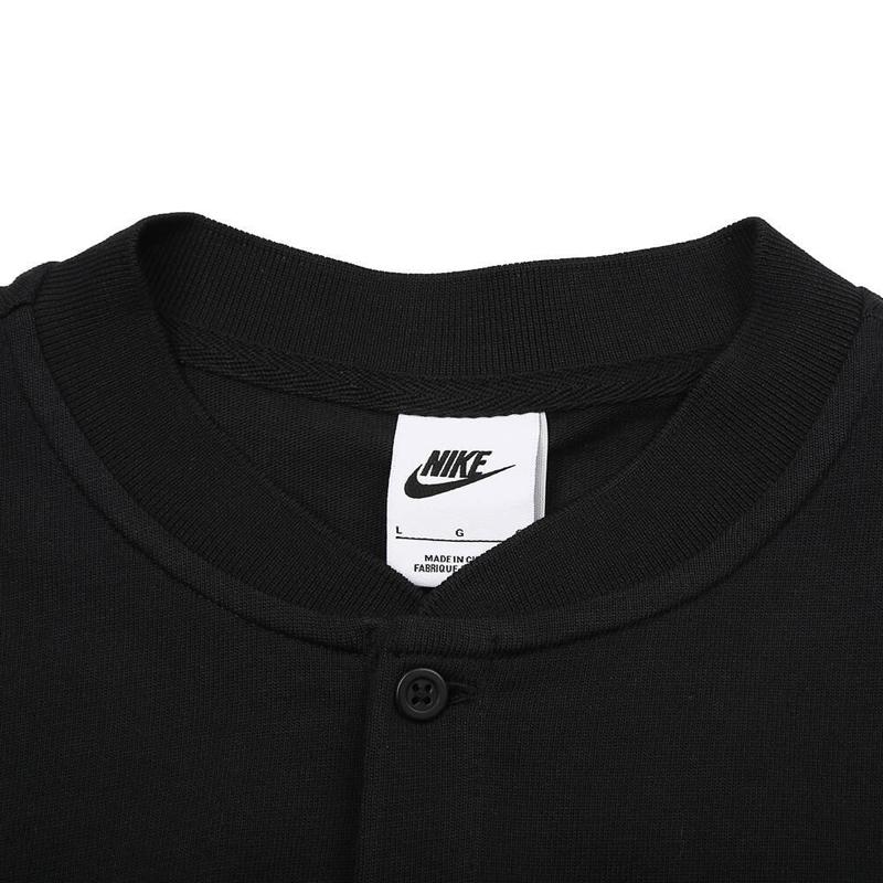 Nike Club Futura Comfortable Crew Neck Short Sleeve T-Shirt Men Tops Black HQ5975010
