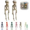 Skeleton Fridge Magnet, 3D Printed Articulated Skeleton Fridge Sticker, Vintage Gothic Refrigerator Magnets,
