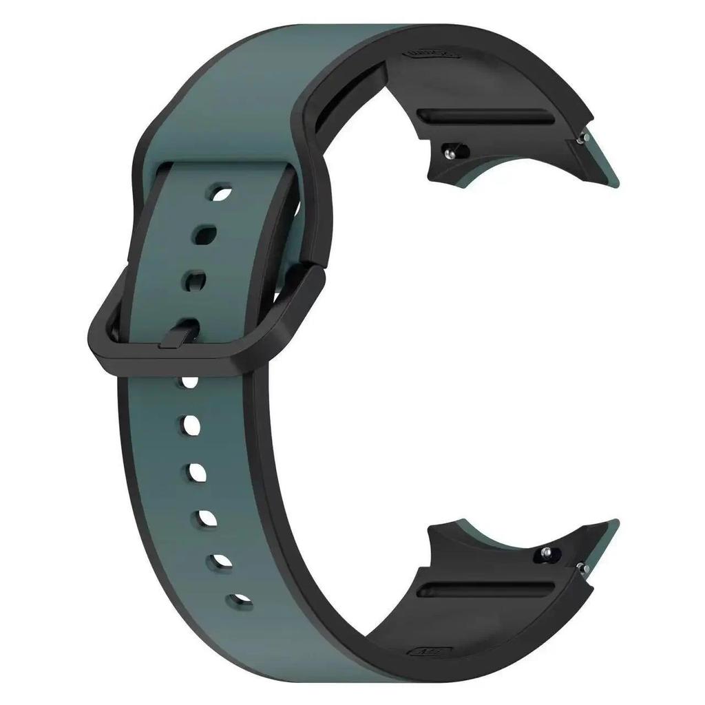 No Gap Silicone Strap For Samsung Galaxy Watch 7/6/5/4 40mm 44mm Sports Breathable Durable Bracelet Watch 6 4 Classic/5 Pro 45mm