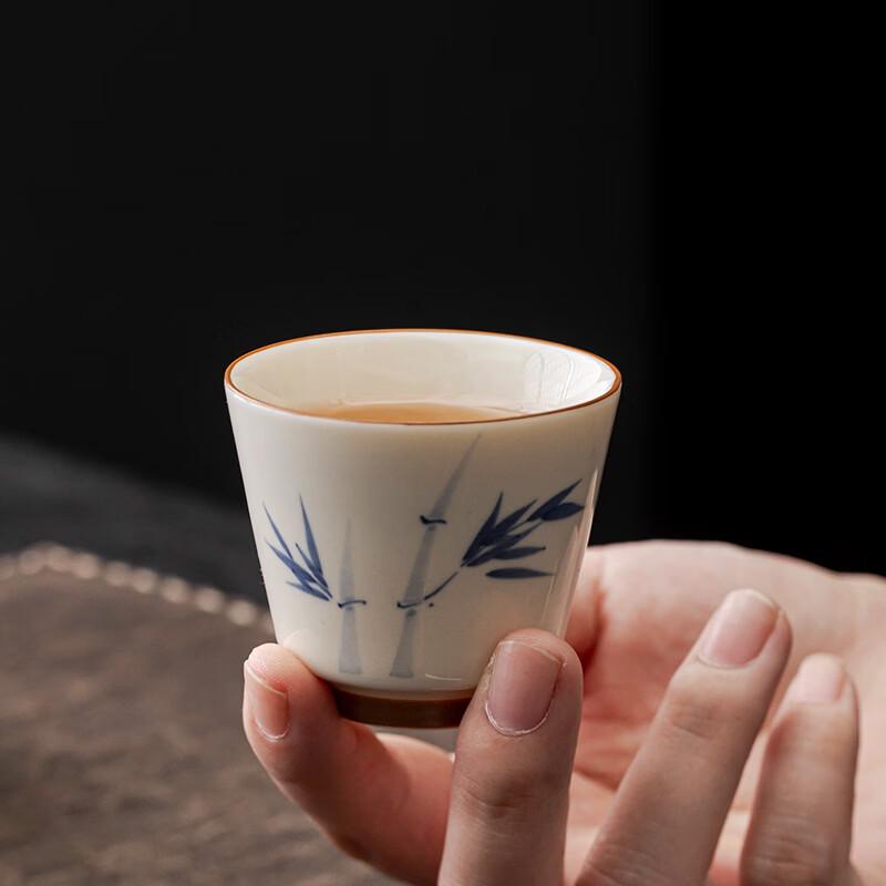 Handun Hand-Painted Ceramic Gongfu Tea Set