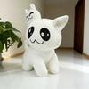 Mewgenics Plush White Cat Ghost Toy With Pp Cotton For Collectible Decor