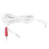 2 in 1 Portable Massage Machine Electrode Wire Replacement Electrode   Wires Connector Cables