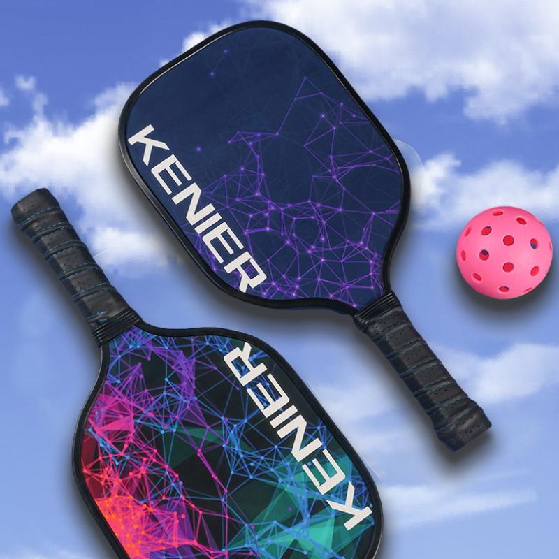 Professional Pickleball Set 2-Player Wood Paddle Racquets 4 Ball Pickleball Rackets Ball Sets Portable Bag