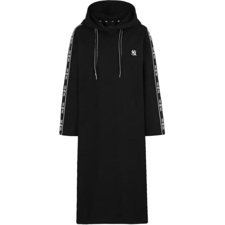 New MLB Long-Sleeved Dresses Women's Black 31OPT1011-50L