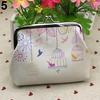 Owl Flower Elephant Card Holder Case Mini Clutch Handbag Coin Purse Bags Wallet