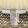 Mohair Blend Long sleeve knit Brown sweater Men's Used