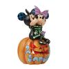 Disney Traditions Mickey & Minnie Scared Skeletons <Halloween> 6016596