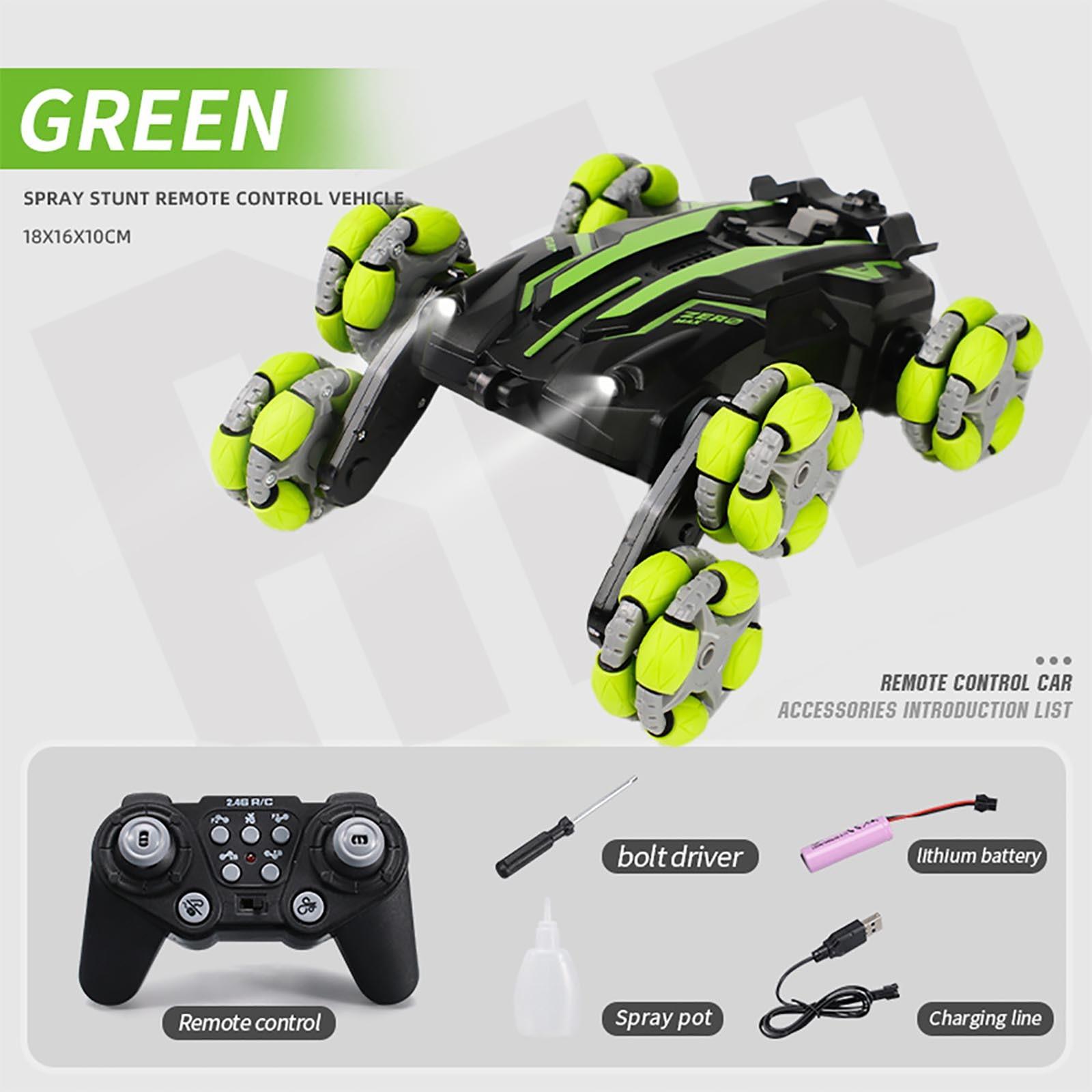 

Колесо трюковая машина с дистанционным управлением Подарочная игрушка для мальчика Трюковая машина с дистанционным управлением One Size