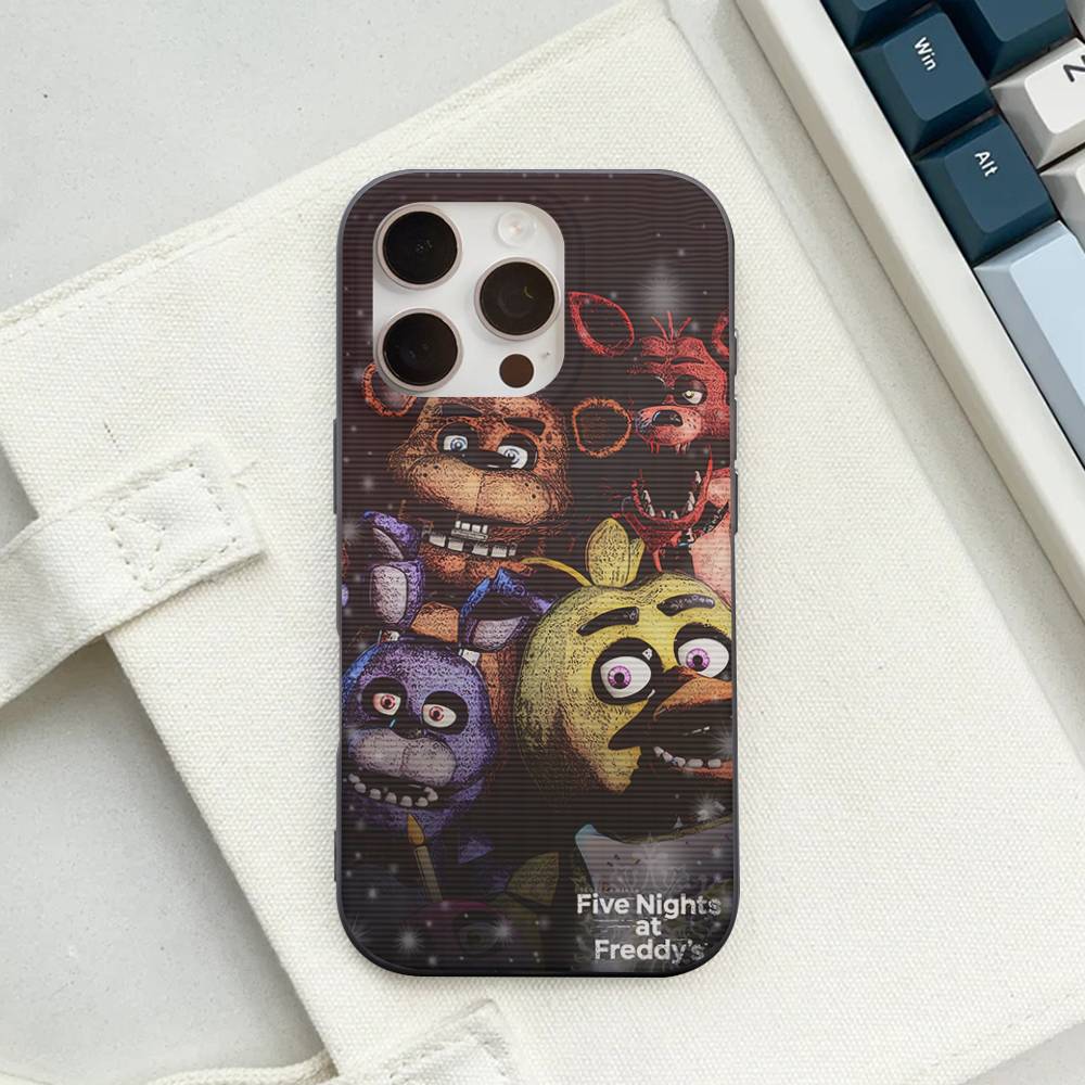 

Игровой F-Five N-Nights At F-FreddyS Чехол для телефона для iPhone 17 16 15 14 13 12 11 Гофрированный Матовый Мягкий Чехол Противоскользящий iPhone 14 pro