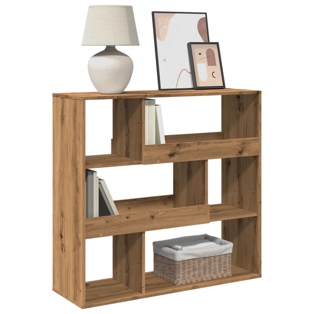 Vidaxl Scaffale/Divisorio, Rovere Artisian, 100X33X94,5 Cm