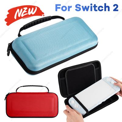 EVA Carrying Case for Switch 2 Carrying Bag Shockproof Zipper Handbag Anti-drop for Switch 2 Console & Accessories