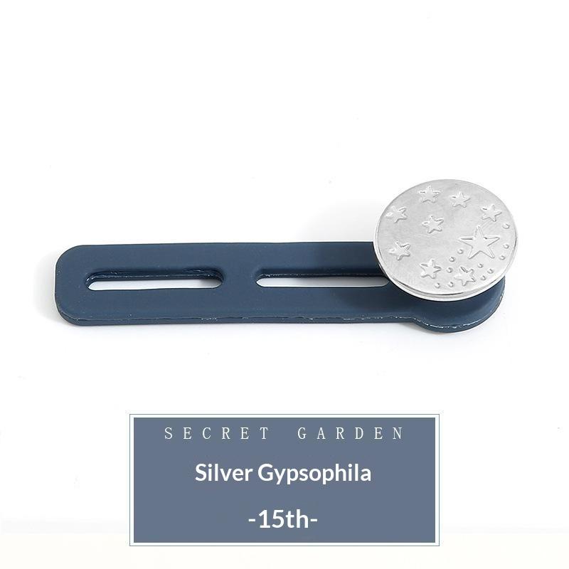 Jeans Button Extender Universal Pants Extender Button For Women Men Adjustable Elastic Waist Silicone Extender Buckle Set