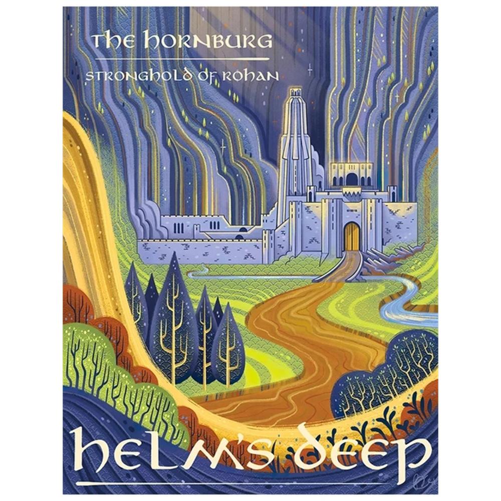 Diamond Painting Abstract Ring Art Retro Full Drill Kit Vintage Film Mordor Castle Lord Magic Kid Bed Room Decor