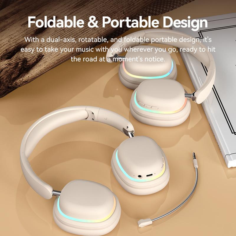 Fashion Headset Bluetooth Headset Game Gaming Stereo Headset New Headset