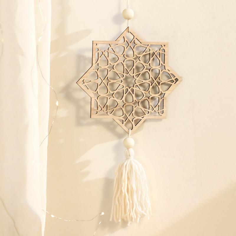1/3pcs Cotton Rope Jupiter Moon Hollow Pendant Home Bedroom Wall Decoration Pendant Home Decoration Crafts Home Decoration