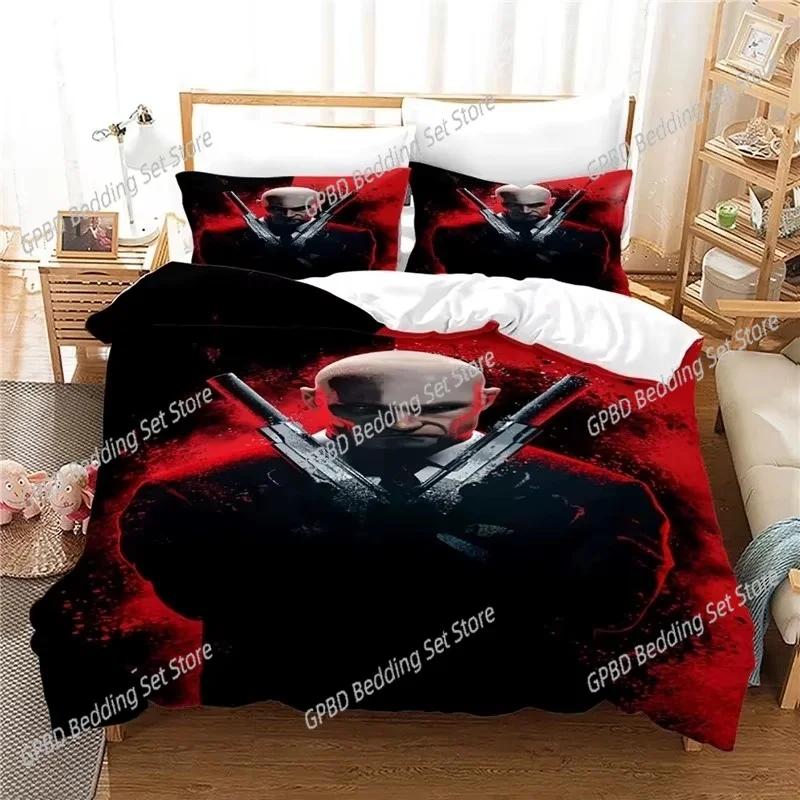 Comforter Game Hitman Killer Bedding Set For Bedroom Soft Modern S Comefortable Kids And
