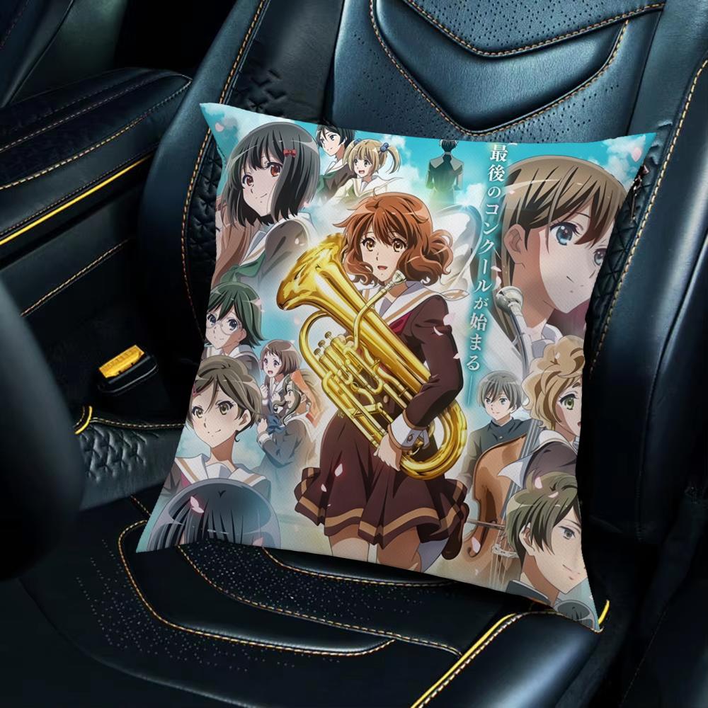 Sound Euphonium 3 Pillow Case For Car Sofa Decorative Home Double-sided Print Plush Square Throw Pillow Cushion Cover
