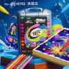 Hero H2061 Flashing Light Acrylic Soft Tip Watercolor Marker Pen for Students