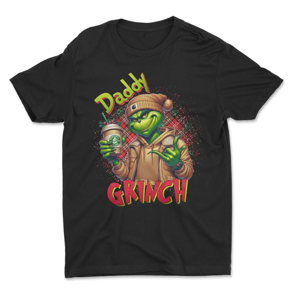 Daddy Grinch T-Shirt , Christmas T-Shirt Unisex T-Shirt XXXXL