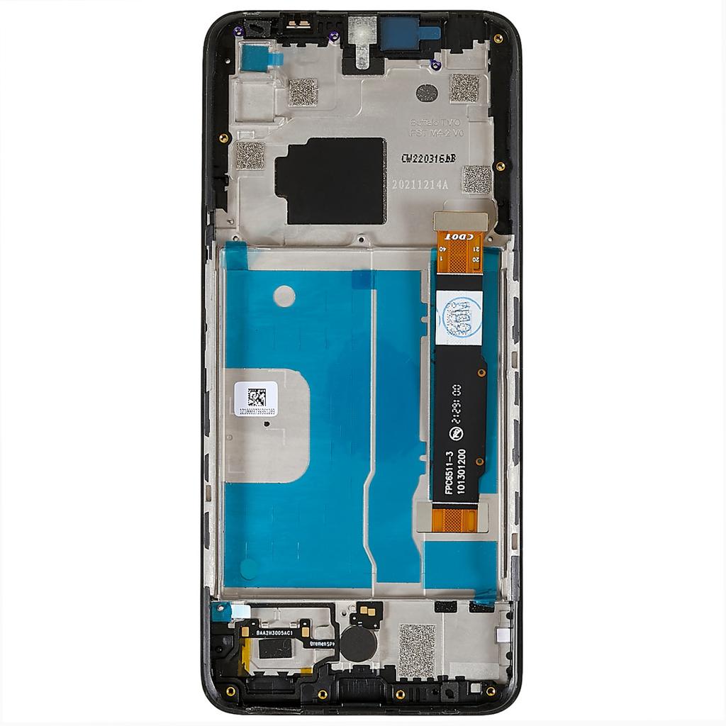 For TCL 30 XE 5G Grade B LCD Screen and Digitizer Assembly+Frame Replacement Part (without Logo)