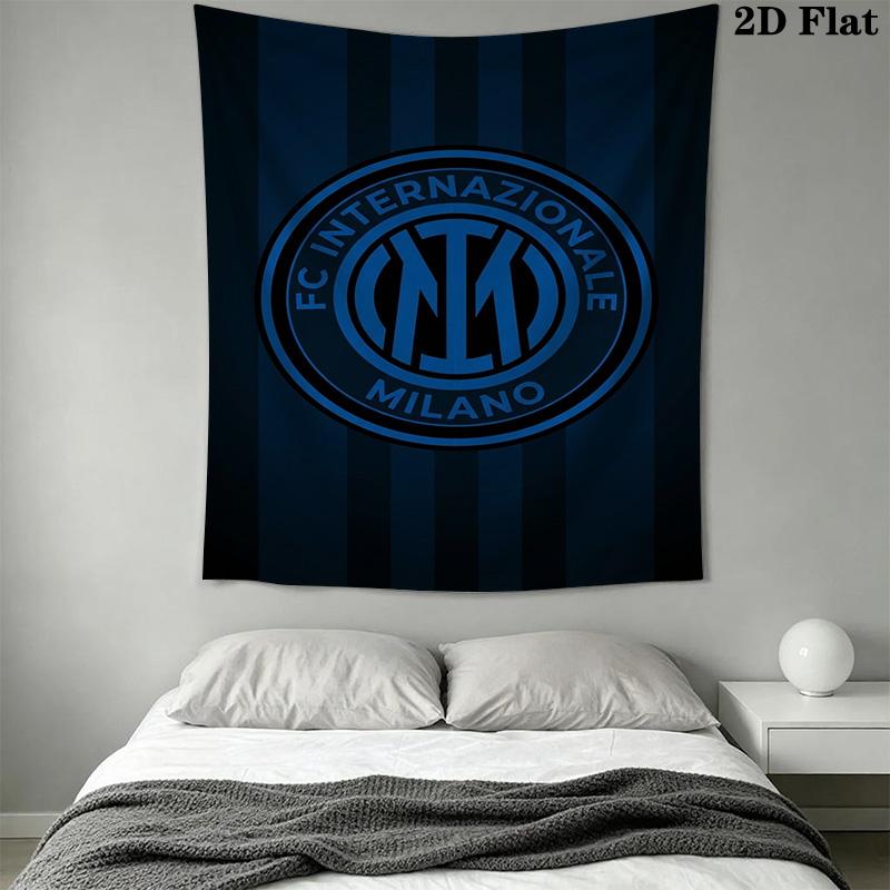 Inter Milan Logo Phone Wallpaper Bedding 1 Duvet Cover 2 Pillowcase Without Core Duvet Cover And Pillowcase Soft And Comfortable