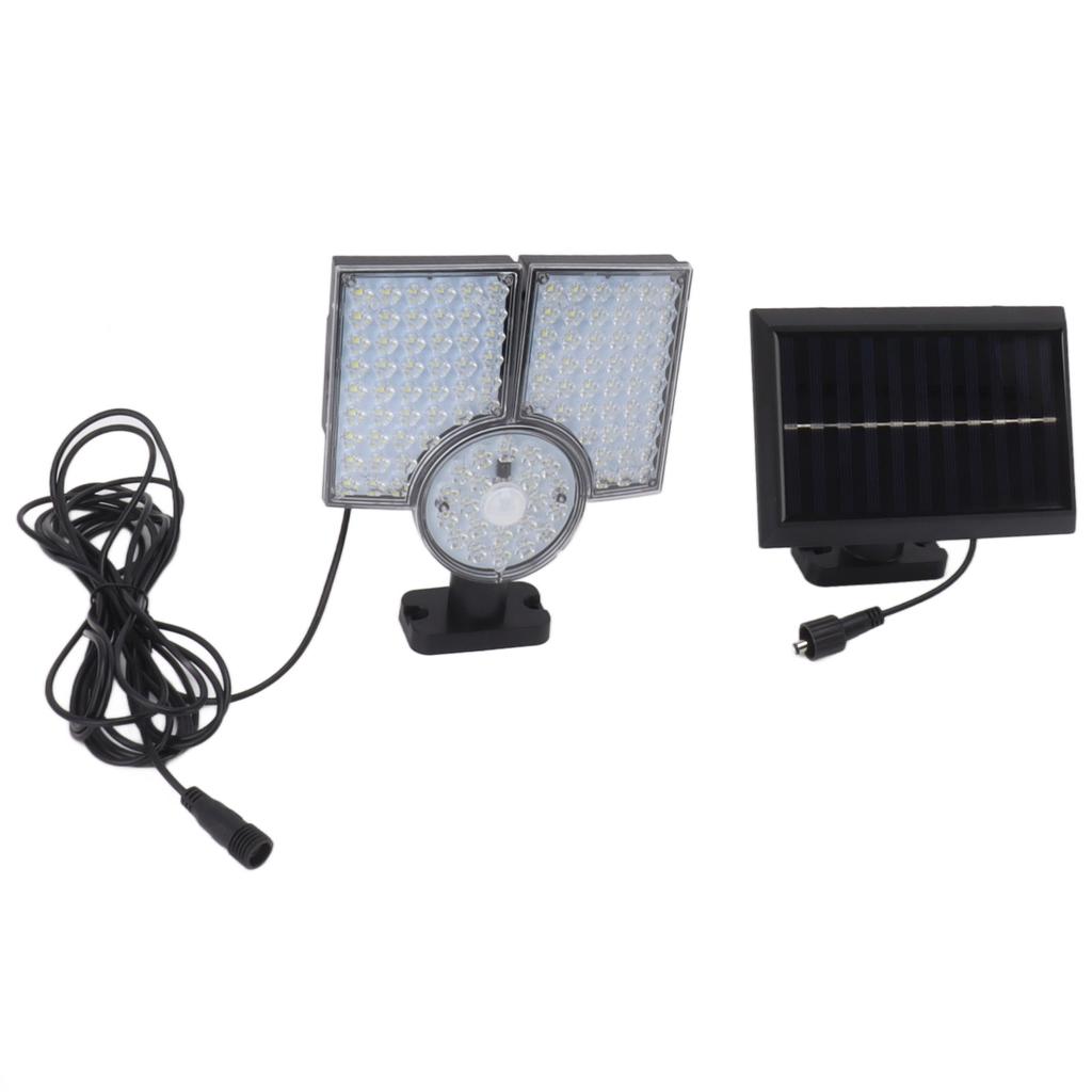 Split Solar Outdoor Lights Flexible IP65 Weatherproof Motion Sensor LED Solar Wall Light with