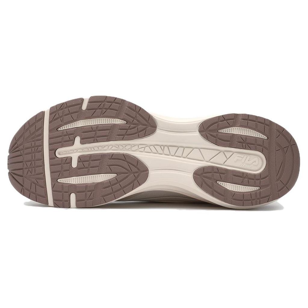 FILA Nuvole Soft Cloud 1 City Running Round Toe Lace-Up Fabric Synthetic Leather Low-Top Running Shoes Women sneaker Pink A12W341123FPP