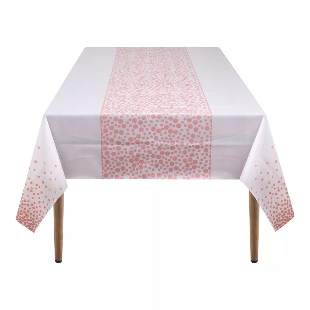 Waterproof Tablecloth Delicate PEVA Table Cover Fashion Table Runner  Home Living Room