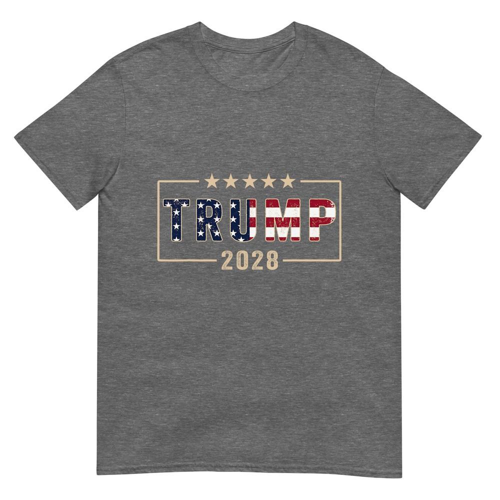 Trump 2028 Shirt Vote Donald Trump Flag 2028 TShirt