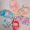 Decoration Key Rings Keychain Key Rings Keychain Christmas Plush Doll Standing Doll Gift Decoration Hotel Mall Christmas Decoration Kids Gift
