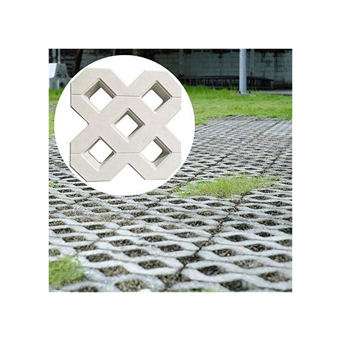 Moule pour dalles en béton - AIMOONSA - 40x40 cm - Plastique durable - Réutilisable - Carré