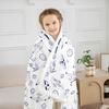 Airplane Pattern Blanket Soft Fleece Throw Kids Room Decor Aviation Theme Baby Gift Home Decoration