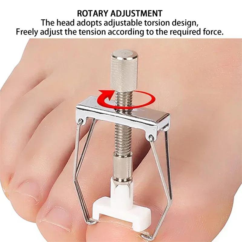 Nail Straighten Clip Ingrown Toenail Corrector Foot Nail Care Stainless Steel Pedicure Tools Treatment Health Care Toe Corrector