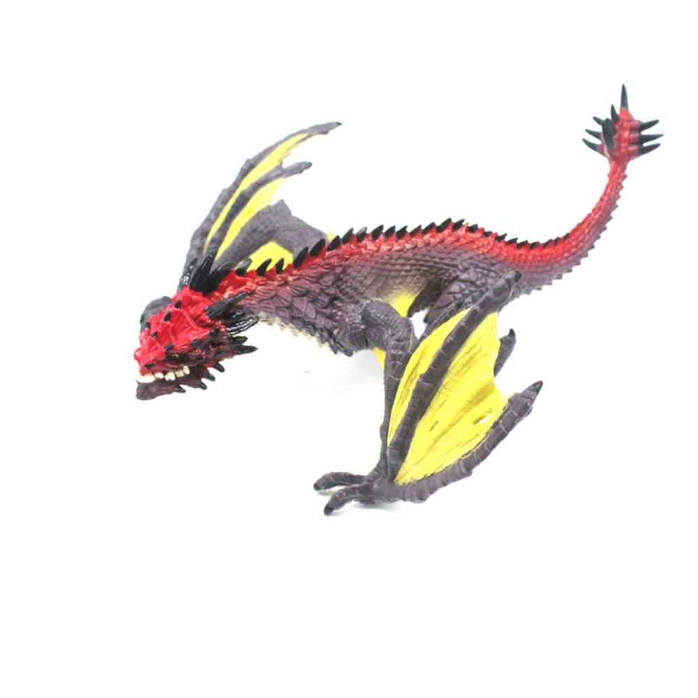 Western Beast Myth Dragon Figures Ice Flying Dragon Dragon Animal Model  Children Gift